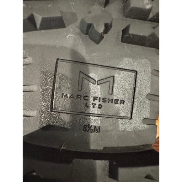 Marc Fisher Padmia Chelsea Boot Tan Suede Size 8.5 - Picture 6 of 8